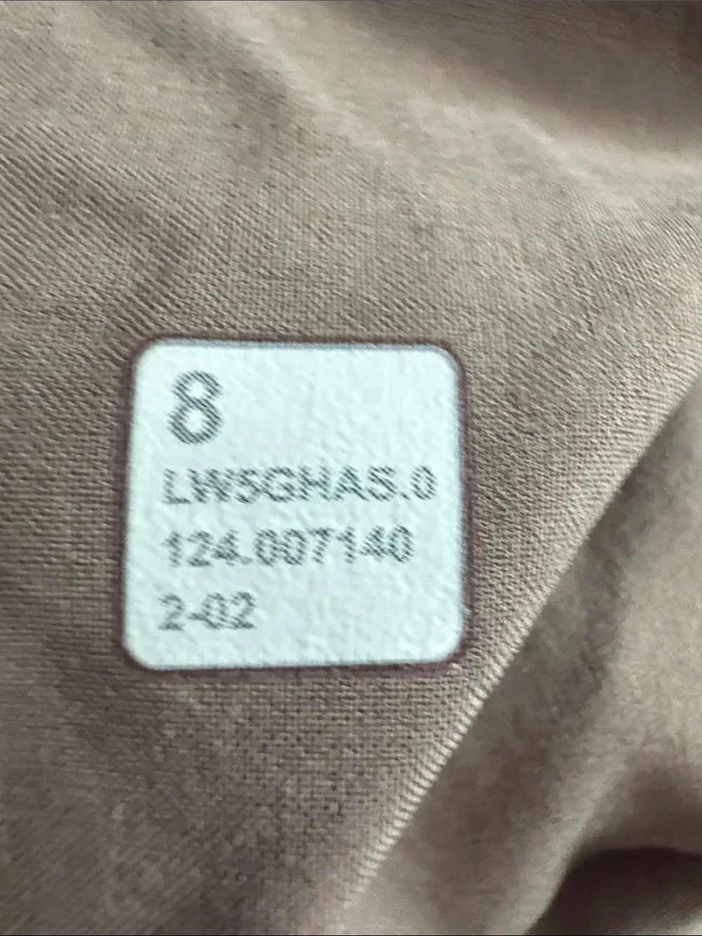 Lululemon Smooth Fit Pull-On High-Rise Pant Size 8 Taupetastic NWOT